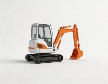 Bobcat mini excavator