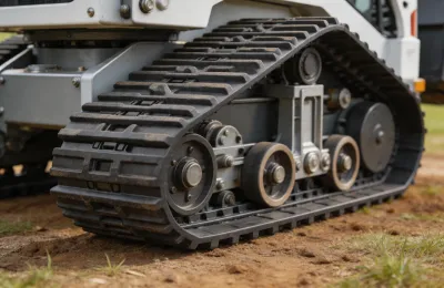 Bobcat low-impact track system