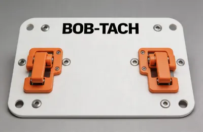 Bob-Tach attachment system
